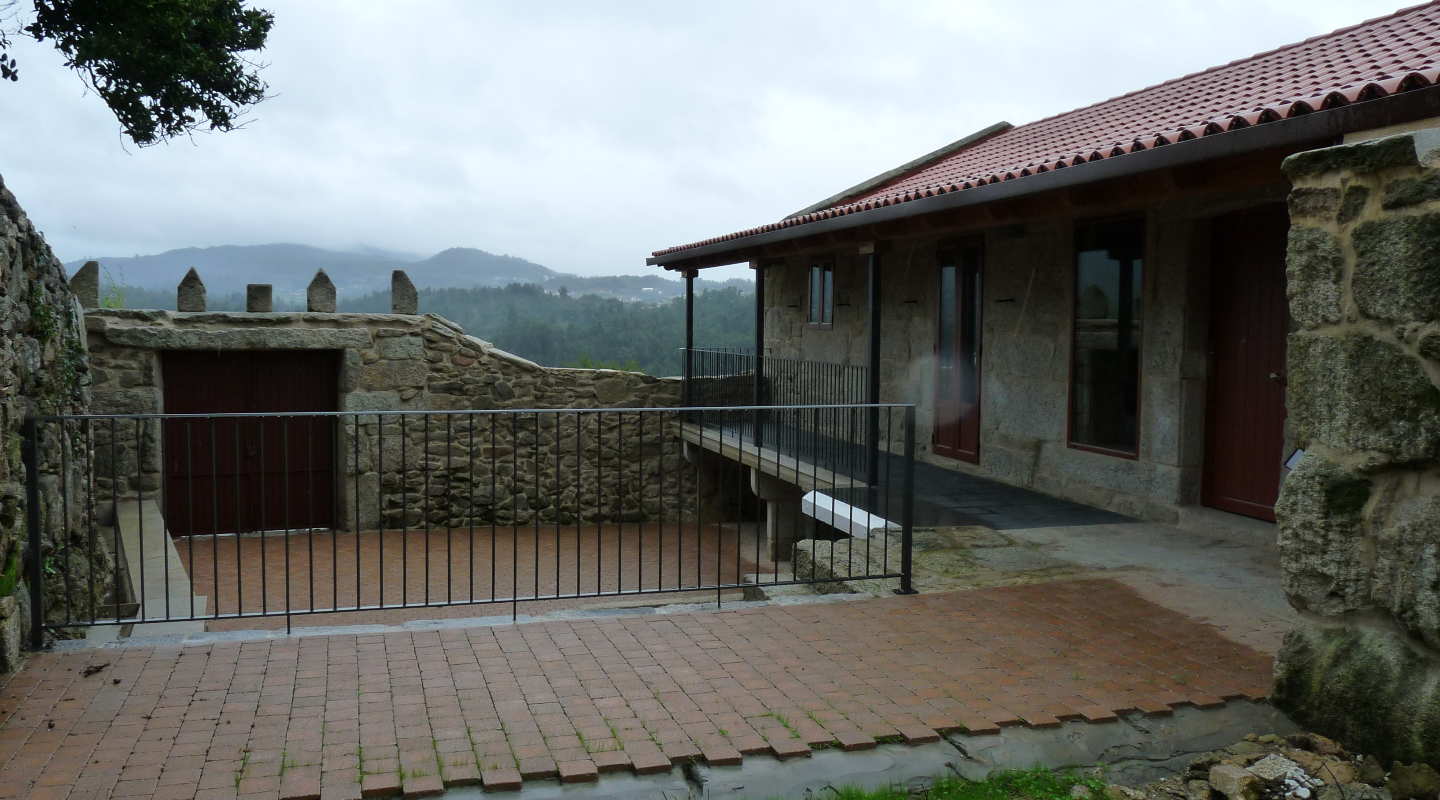 proyecto de rehabilitacion de casa en do pobo